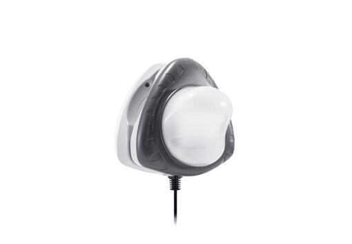 Intex Underwater LED Magnetic Above Ground Wall Pool Light with Magnetic Transmitter and 4 Different Color Options, Multicolor/White Wall Light