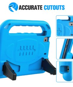 LEDNICEKER Case - Lightweight Shockproof Handle Convertible Stand for iPad Mini 5, Mini 4, Mini 3 and Mini 2 - Blue 29 61S9K9ySqmL