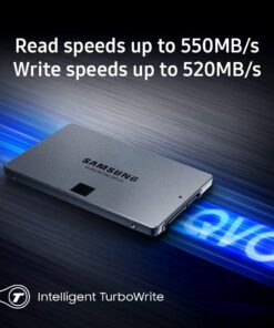 Samsung 860 QVO 2TB 2.5 Inch SATA III Internal SSD (MZ-76Q2T0B/AM), Gray Single 26 61S9ThwSntL