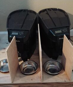 PetSafe Healthy Pet Simply Feed - Automatic - Headquartered in Knoxville, TN - Automatic Dog Feeder from the Engineers of the Smart Feed & Dancing Dot - 1-Year Comprehensive Protection Plan,Black 63 61S9hYTBuL