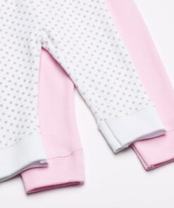 Luvable Friends Baby Boys' Cotton Pants 9-12 Months Gray Dot 6 61SA8jjH9QS