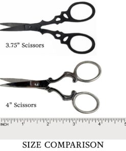 Badass Beard Care Beard & Mustache Stainless Steel Trimming Scissors For Men - Extremely Sharp and Durable (Silver) Silver 6 61SDBu8uyIL