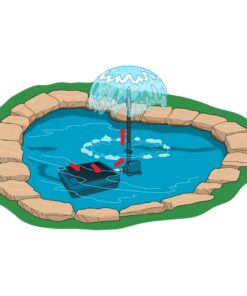 TetraPond Submersible Flat Box Filter, For 250 To 500 Gallon Ponds 27 61SEeKZaA L