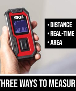 SKIL 2-Tool Combo Kit: PWRCore 12 Brushless 12V 1/2 Inch Cordless Drill Driver and 100 Foot Laser Distance Measurer and Level, Includes 2.0Ah Lithium Battery and PWRJump Charger - CB737501 17 61SEfqM3SHL
