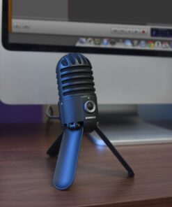 Samson Meteor Mic USB Studio Microphone (Titanium Black) Titanium Black 21 61SF1pcfD L