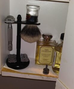 ROCKWELL RAZORS 6S Stainless Steel Double-Edge Safety Razor with 6 Adjustable Shave Settings and 5 Blades, 8 Piece Set, Silver 37 61SFLnQfWbL