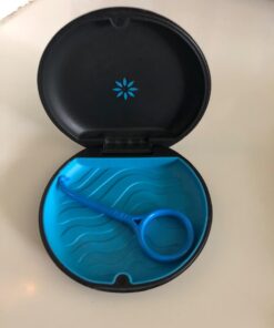 OrthoKey Retainer & Aligner Removal Tool - Dental-Grade Orthodontic Supplies for Invisible Braces, Cleaning & Travel - Bracket & Denture Remover (2-Pack) Blue Blue 2-Pack 45 61SFO9SWUL 3