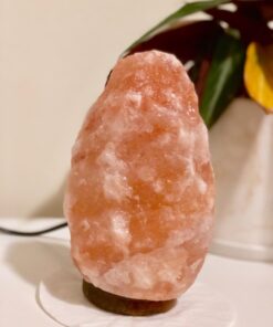 CRYSTAL DECOR 2 Natural Himalayan Pink Salt Lamp w/Bulb & Cord ~7 in 31 61SH8 fb5qL