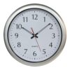 Poolmaster 52601 Indoor or Outdoor Clock, Silver 23 61SInW1BE1L