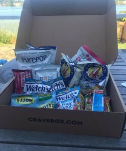 CRAVEBOX Healthy Snack Box (35 Count) Valentines Variety Pack Care Package Gift Basket Kid Men Women Adult Nuts Fruit Nutrition Assortment College 31 61SJkuy4gtL