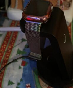 3 in 1 Charging Station for iPhone, Wireless Charger for iPhone 15 14 13 12 11 X Pro Max & Apple Watch - Charging Stand Dock for AirPods 3/2/1/Pro Black 32 61SO8Lr2txL 1