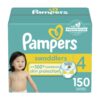 Pampers Swaddlers Diapers - Size 4, 150 Count, Ultra Soft Disposable Baby Diapers 41 61SP6lMLNSL
