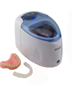 iSonic F3900 Ultrasonic Denture/Aligner/Retainer Cleaner for all dental and sleep apnea appliances, 110V 20W (tank no longer removable) , White , 0.4Pt/0.2L 01.F3900, AC110V 30 61SP7UXQYFL