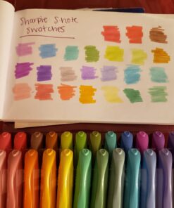 SHARPIE S-Note Creative Markers, Highlighters, Assorted Colors, Chisel Tip, 24 Count 53 61SPelVjugL