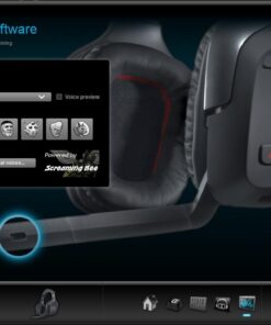 Logitech G Wireless Gaming Headset G930 with 7.1 Surround Sound, Wireless Headphones with Microphone 39 61SRAfsLhLL