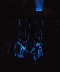 Glow in The Dark Pigment Powder - Neutral and Fluorescent Color for Art Painting, Fine Art, Nail Art Paint, Crafts - Non-Toxic, Long Lasting 10+ Color Options - Neutral Sky Blue (60 Grams) 60 Grams 47 61SRR9hK2L