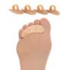ZenToes Hammer Toe Straightener and Corrector 4 Pack Crests Relieve Foot Pain, Pressure, Discomfort | Flexible Silicone Comfort | Align, Improve Stability | Stain, Odor Resistant 12 61SS3KzudNL