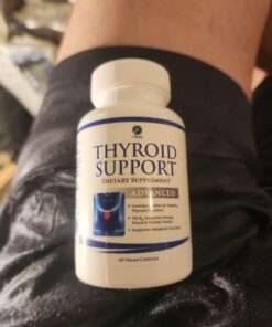 1 Body Thyroid Support Supplement with Iodine - Energy & Focus Support Formula - Vegetarian & Non-GMO - Vitamin B12 Complex, Zinc, Selenium, Ashwagandha, Copper & More 30 Day Supply 60 Count (Pack of 1) 33 61STMOkXQBL
