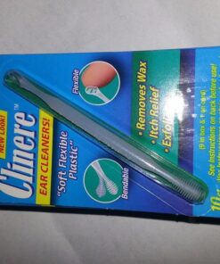 Clinere® Ear Cleaners, 10 Count Earwax Remover Tool Safely and Gently Cleaning Ear Canal at Home, Ear Wax Cleaner Tool, Itch Relief, Ear Wax Buildup, Works Instantly, Exfolimates, Earwax Cleaners. 10 Count (Pack of 1) White 49 61SUTlcxtIL