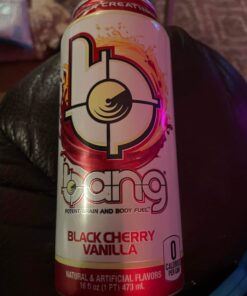 Bang Energy Black Cherry Vanilla, Sugar-Free Energy Drink, 16-Ounce (Pack of 12) 16 Ounce (Pack of 12) 39 61SUd9iX7L