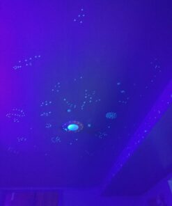 Realistic 3D Domed Glow in The Dark Stars,606 Dots for Starry Sky, Perfect for Kids Bedding Room Gift(606 Stars) (1*Green) 1*Green 43 61SW4Lv JgL