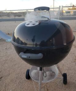 Weber Original Kettle 22-Inch Charcoal Grill 47 61SZEcapwOL