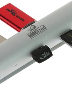 Artix USB 3.0 4-Port Hub with 2-Foot USB 3.0 Cable - Silver (4-Port Aluminum Hub) 19 61Sb0yf7IL