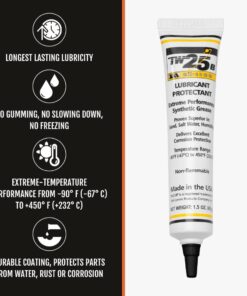MIL-COMM TW25B Gun Grease Lubricant 1.5-Ounce Tube 15 61ScgNIGjIL