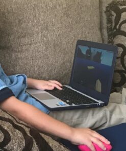 ASUS Chromebook C202 Laptop- 11.6" Ruggedized and Spill Resistant Design with 180 Degree Hinge, Intel Celeron N3060, 4GB RAM, 16GB eMMC Storage, Chrome OS- C202SA-YS02 Dark Blue, Silver 11.6" HD 38 61SdrN36uL