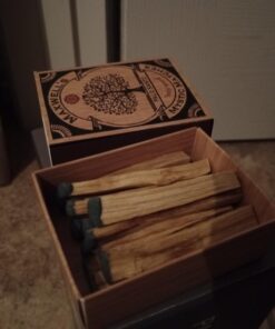 Palo Santo Incense Match Sticks | Palo Santo Wood Sticks Peruvian “Holy Wood” ● Smudging, Energy Clearing, Stress Relief, Relaxation, Healing, Meditation from Peru 1 30 61SdsIfzQlL