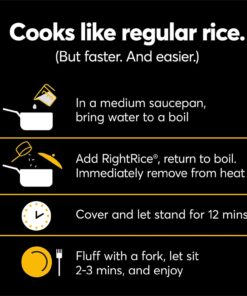 RightRice - Garlic Herb (7oz. Pack of 3) - Made from Vegetables - High Protein, Vegan, non GMO, Gluten Free 7 Ounce (Pack of 3) 14 61SfOZNsVaL