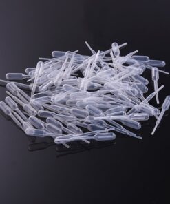 Mudder 200 Pieces 0.2 ml Capacity Disposable Graduated Transfer Pipettes Dropper Polyethylene 19 61SfXIP63sL