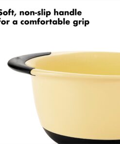 OXO Plastic Good Grips 3-Piece Mixing Bowl Set - Assorted Colors, Blue/Green/Yellow 24 61SfjzlMtfL