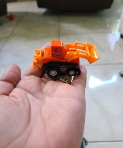 Yeonha Toys Pull Back Vehicles, 12 Pack Mini Assorted Construction Vehicles and Race Car Toy, Vehicles Truck Mini Car Toy for Kids Toddlers Boys Child, Pull Back and Go Car Toy Play Set 38 61Sm2TjdA4L