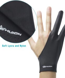 Huion Artist Glove for Drawing Tablet (1 Unit of Free Size, Good for Right Hand or Left Hand) - Cura CR-01 34 61Sn251CJUL