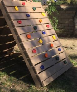 Squirrel Products Kids Rock Climbing Holds Indoor & Outdoor Playground Accessories Rock Wall Climbing Kit with Mounting Hardware 20 Pack XL Deluxe 46 61SnrMwRdOL