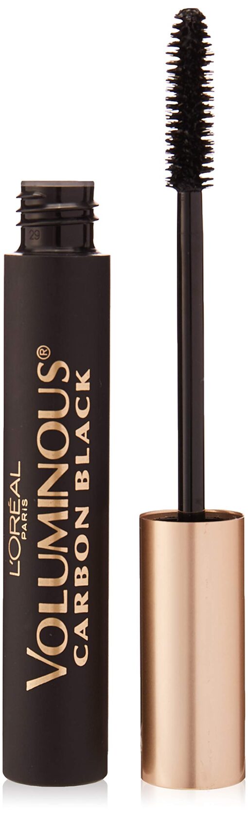 L’Oréal Paris Makeup Voluminous Original Mascara, Carbon Black, 0.26 Fl Oz Washable Carbon Black 0.26 Fl Oz (Pack of 1)