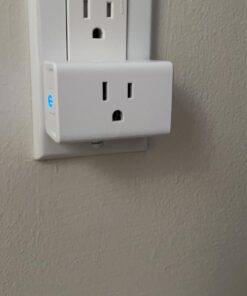 Kasa Smart Plug Mini 15A, Smart Home Wi-Fi Outlet Works with Alexa, Google Home & IFTTT, No Hub Required, UL Certified, 2.4G WiFi Only, 4-Pack(EP10P4) , White 29 61Sp5Afw4L 1