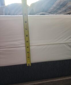 Utopia Bedding Premium Zippered Mattress Encasement (Fits 10 Inches Mattress, Queen) - Waterproof and Bed Bug Proof Mattress Protector - Six-Sided Mattress Cover 10" Deep 32 61SqzVoIuL