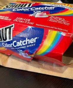 Shout Color Catcher Sheets for Laundry, Maintains Clothes Original Colors, 72 Count 72 Count (Pack of 1) 46 61Sr21yHhfL