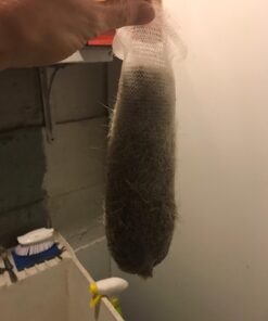 Lot of 50 Washing Machine Lint Trap Snare Fabric mesh with Ties 13 61SrJSacIL