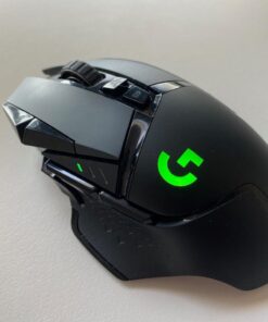Logitech G502 Lightspeed Wireless Gaming Mouse with Hero 25K Sensor, PowerPlay Compatible, Tunable Weights and Lightsync RGB - Black 48 61SrQXJEglL