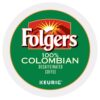 Folgers 100 percent Colombian Decaf K-Cups for Keurig brewers, 24 Count 24 Count (Pack of 1)