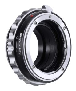 K&F Concept Lens Mount Adapter Compatible with Nikon G AF-S F AIS AI Nikkor F Mount G-Type D/SLR Lens to Sony Alpha E-Mount NEX Camera Compatible with Sony Alpha A7,A6000,A6300,A6500,A5000,A5100 NIK(G)-NEX 24 61SuCuqADYL