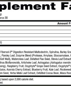 IVL - All Day Energy Greens - Supplement Powder Mix Drink, Greens Powder Superfood, Juice and Smoothie Mix - Super Greens Blend for Optimal Nutrition, Energy & Digestion, Green Juice Superfood Boost 13 61SuwxihroL