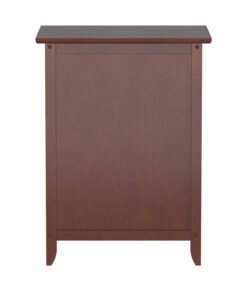 Winsome Wood Eugene Accent Table, Walnut FURNITURE 58 61SwlRt27SL