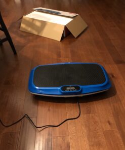 LifePro 3D Vibration Plate Exercise Machine - Dual Motor Oscillation, Pulsation 3D Motion Vibration Platform - Full Whole Body Vibration Machine for Home Fitness Blue 31 61Sz9YXQeL