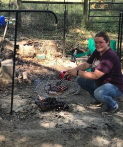 Wimpy's Swing-away Campfire Grill 28 61SzMhzFBfL