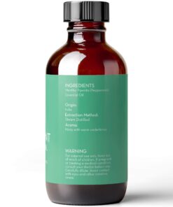 Peppermint Essential Oil, 4 Fl Oz - Pure and Undiluted Mentha Piperita Oil, Therapeutic Grade Aromatherapy Oil for Diffuser, Relaxation and Focus - by Pure Body Naturals 22 61Szs8CaxXL