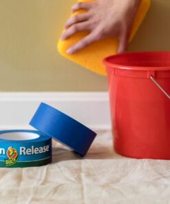 Duck Clean Release Blue Painter's Tape 2-Inch (1.88-Inch x 60-Yard), 3 Rolls, 180 Total Yards, 240461 3 Rolls, 1.88" x 60 Yds 22 61T1anxI TL